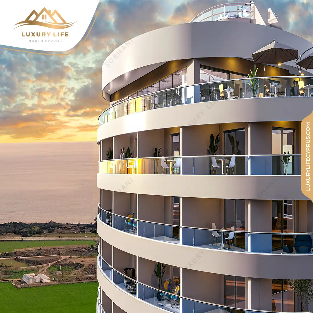 86 m² One-Bedroom Apartments in Bogaztepe