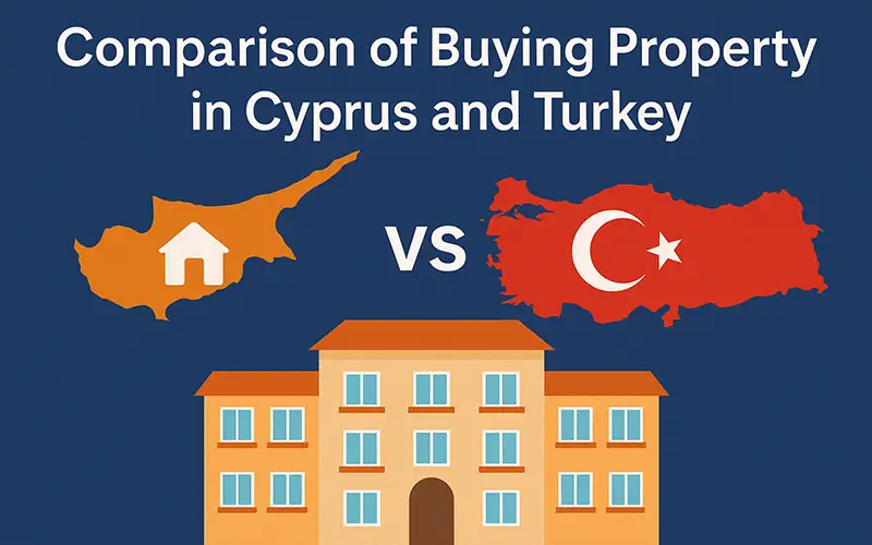 Comparison of Buying Property in Cyprus and Turkey