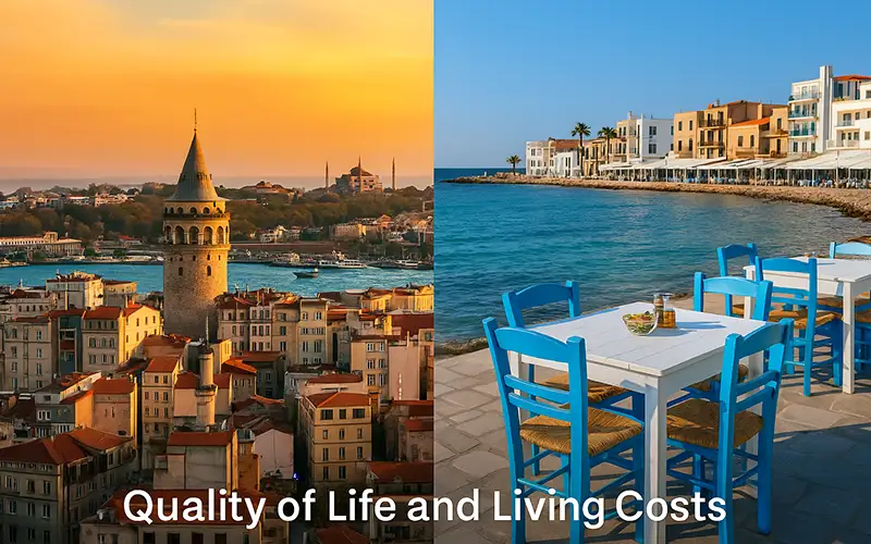 Comparison of Buying Property in Cyprus and Turkey