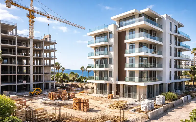 کیفیت ساخت و ساز در قبرس شمالی