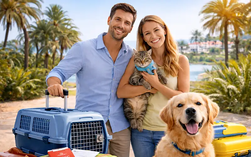 راهنمای جابجایی حیوانات خانگی به قبرس شمالی