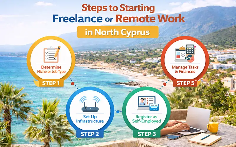 Freelance or Remote Work in North Cyprus